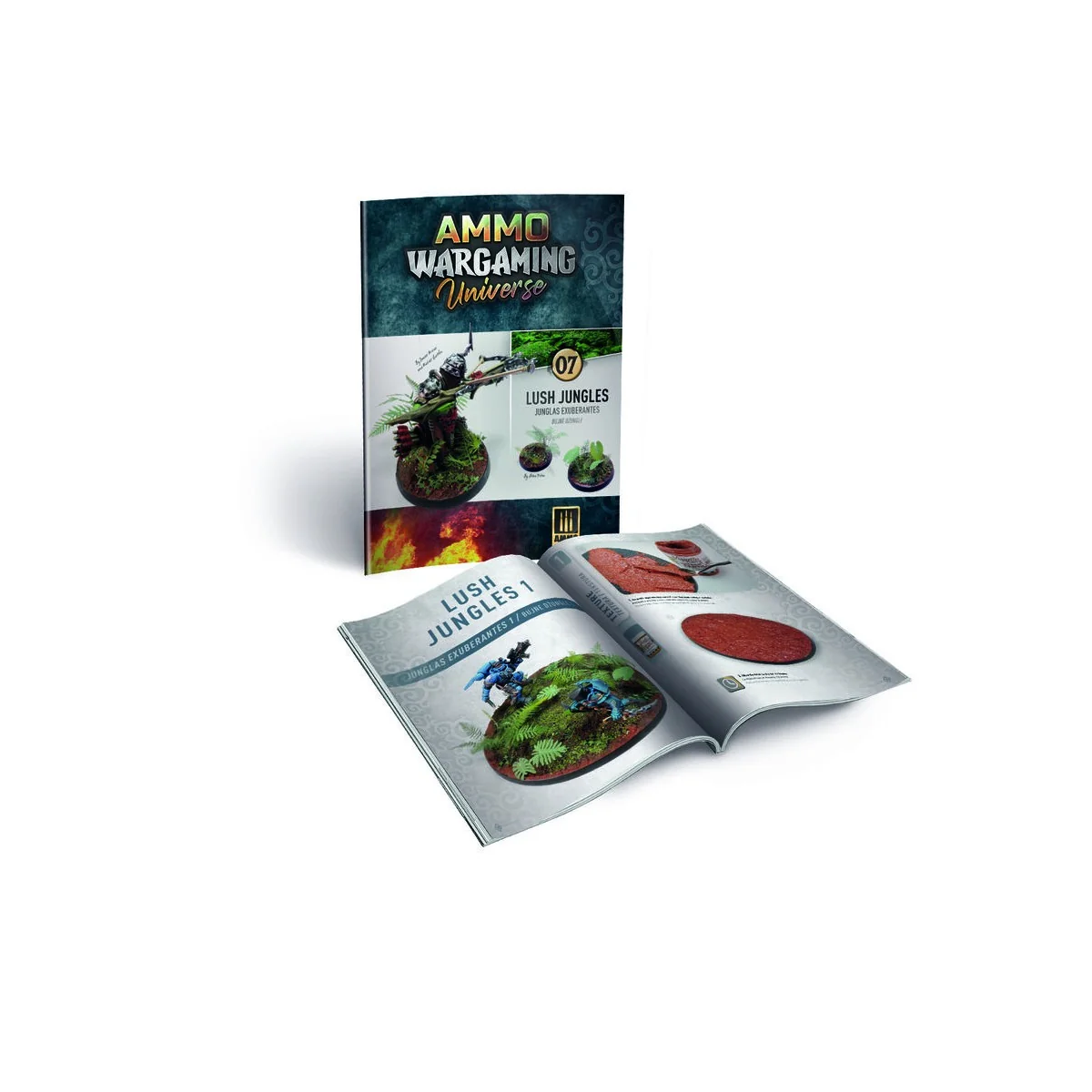 AMMO WARGAMING UNIVERSE Book 07 - Lush Jungles (English, Castellano...