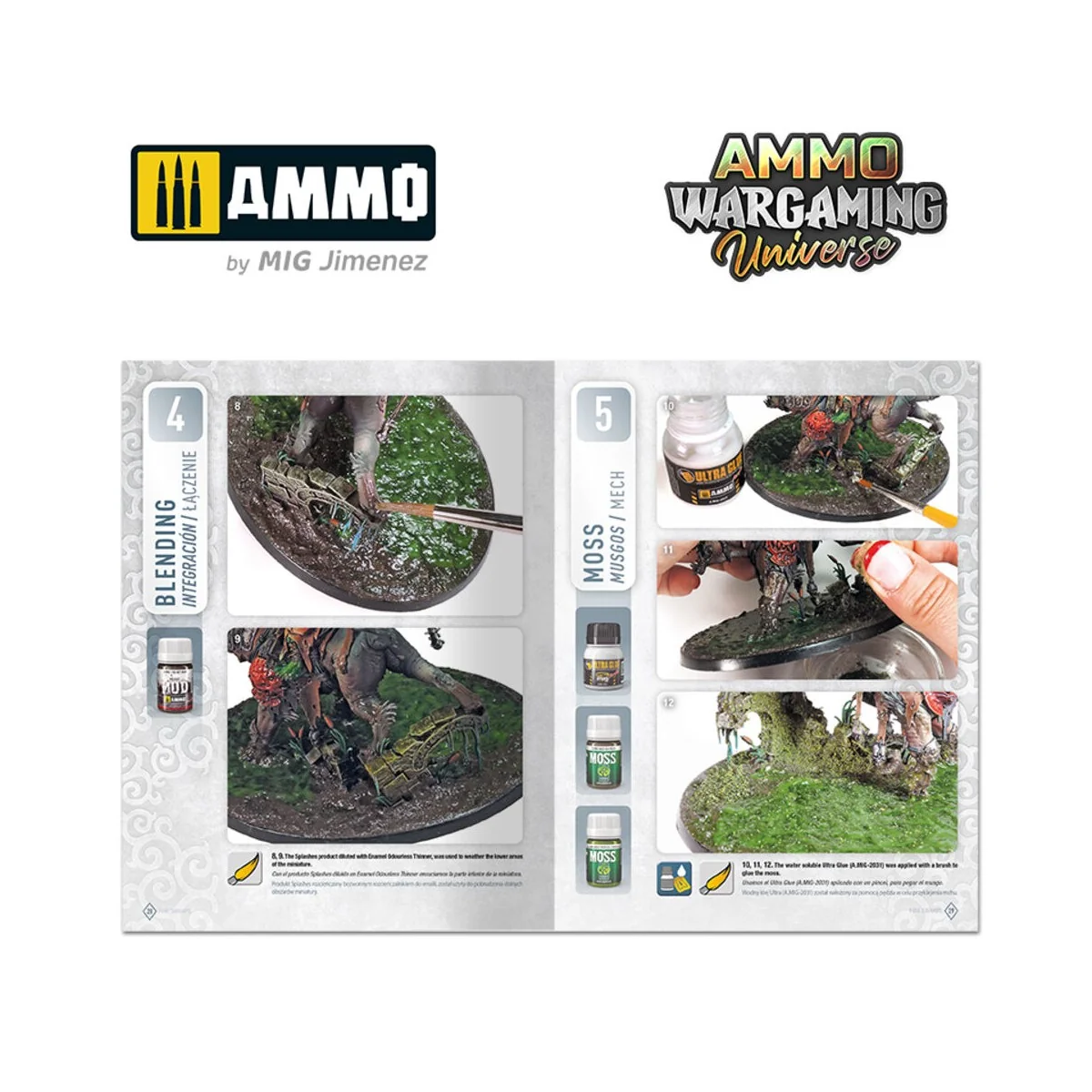AMMO WARGAMING UNIVERSE Book 09 - Foul Swamps (English, Castellano,...