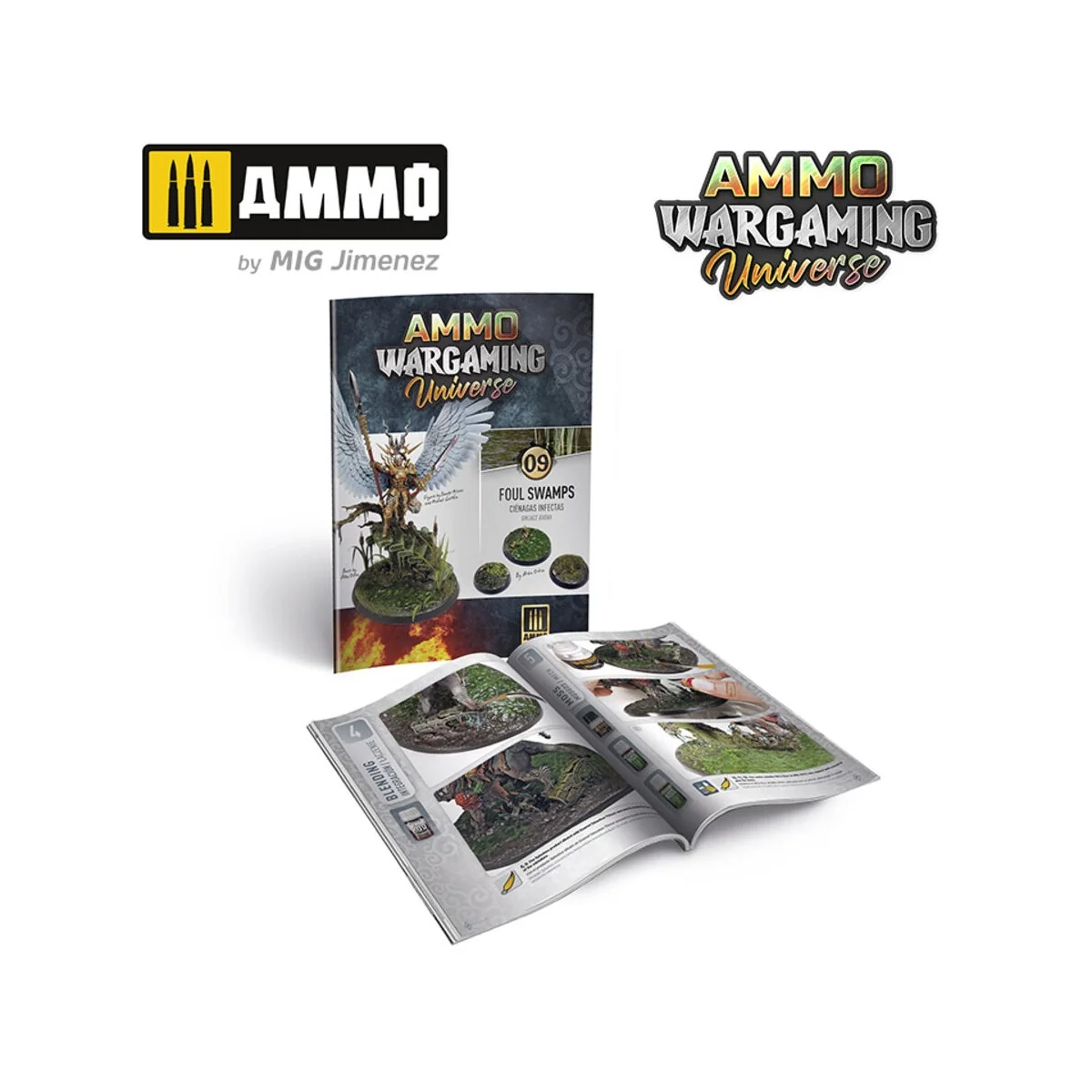 AMMO WARGAMING UNIVERSE Book 09 - Foul Swamps (English, Castellano,...