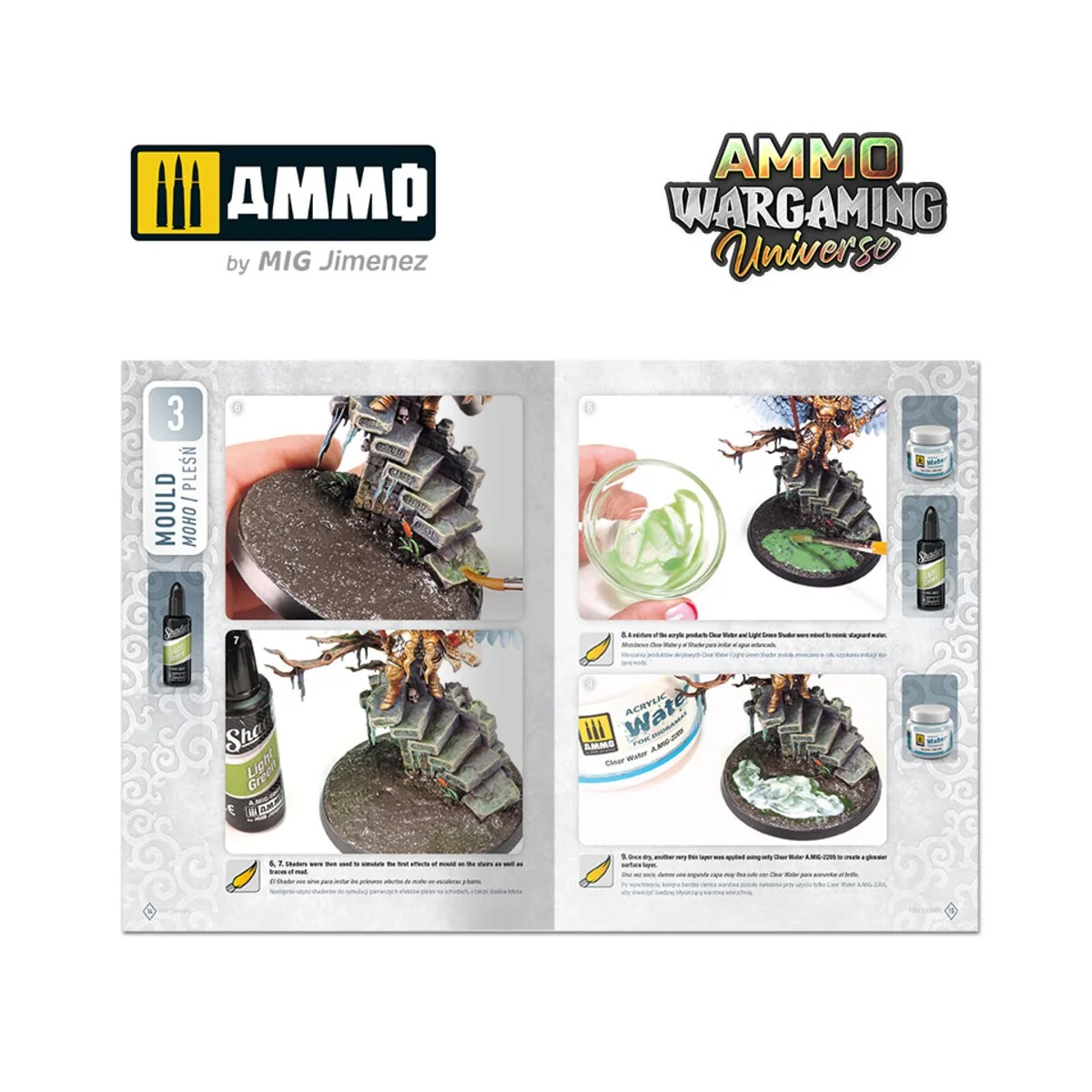 AMMO WARGAMING UNIVERSE Book 09 - Foul Swamps (English, Castellano,...
