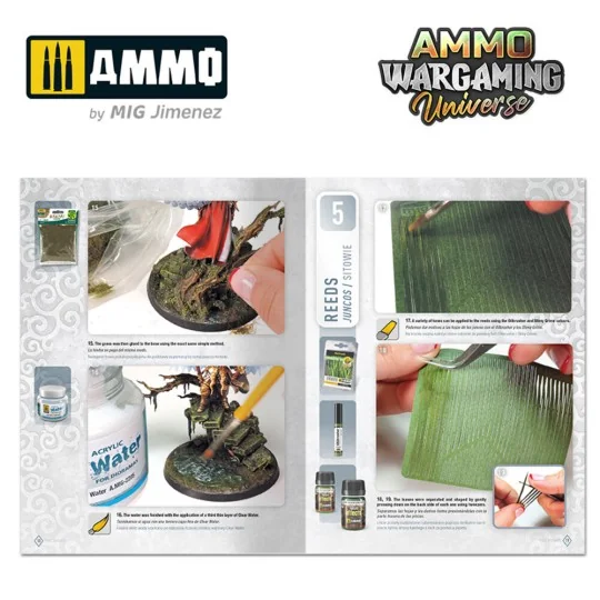 AMMO WARGAMING UNIVERSE Book 09 - Foul Swamps (English, Castellano,...