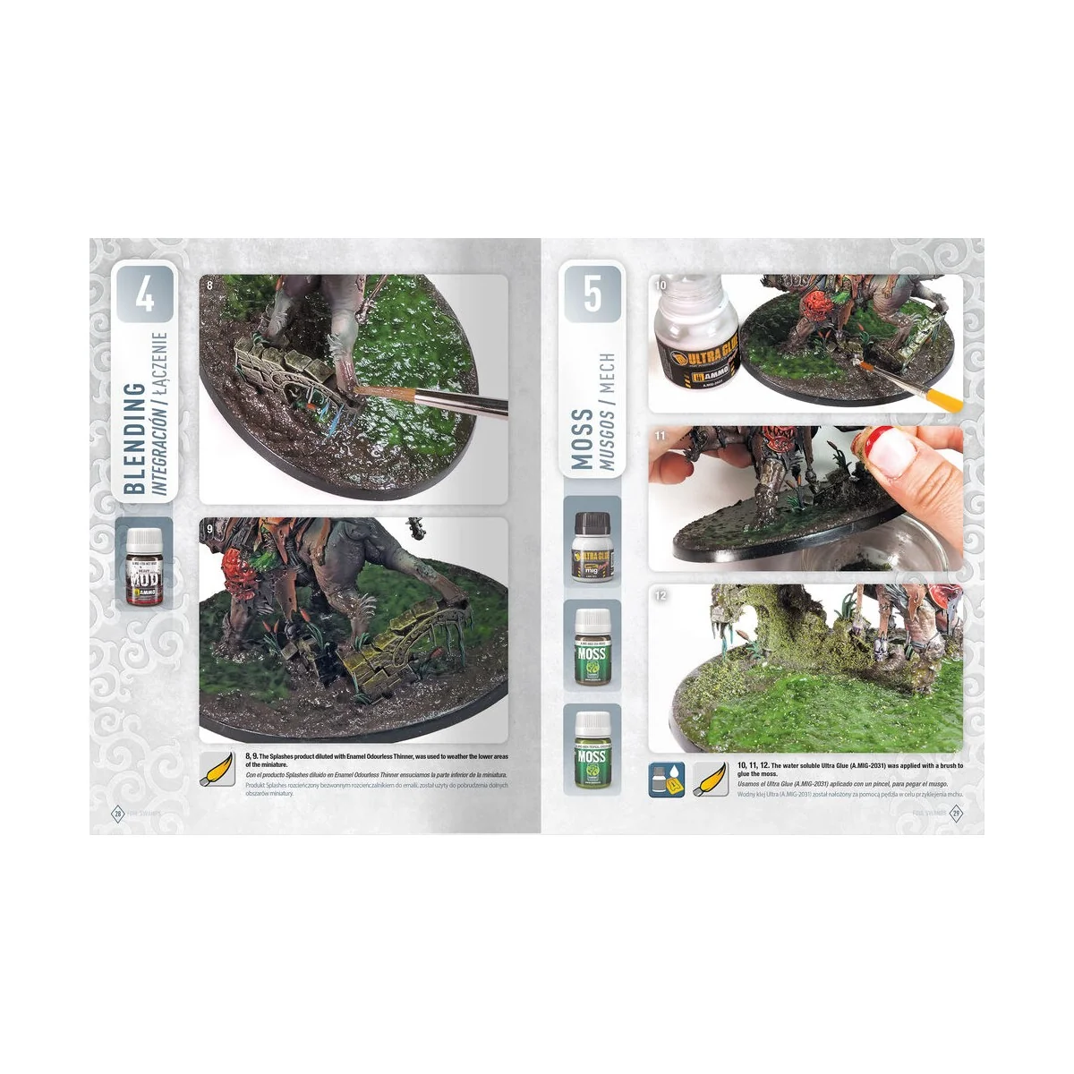 AMMO WARGAMING UNIVERSE Book 09 - Foul Swamps (English, Castellano,...