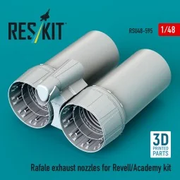 Rafale exhaust nozzles for Revell/Academy kit (3D Printed), 1/48 - ...