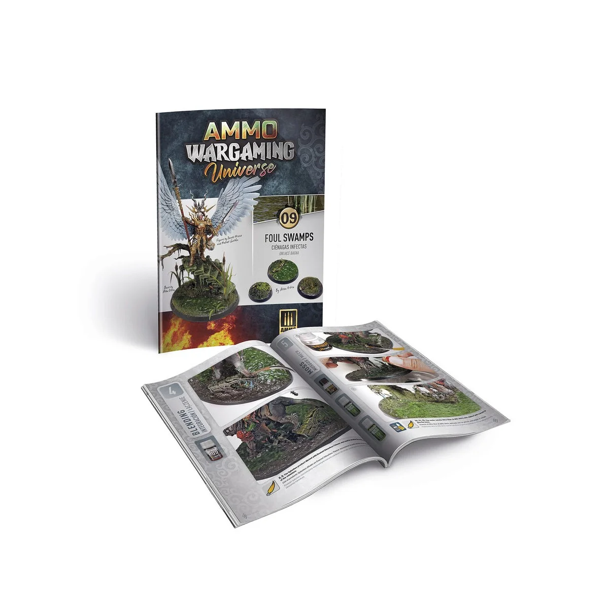 AMMO WARGAMING UNIVERSE Book 09 - Foul Swamps (English, Castellano,...
