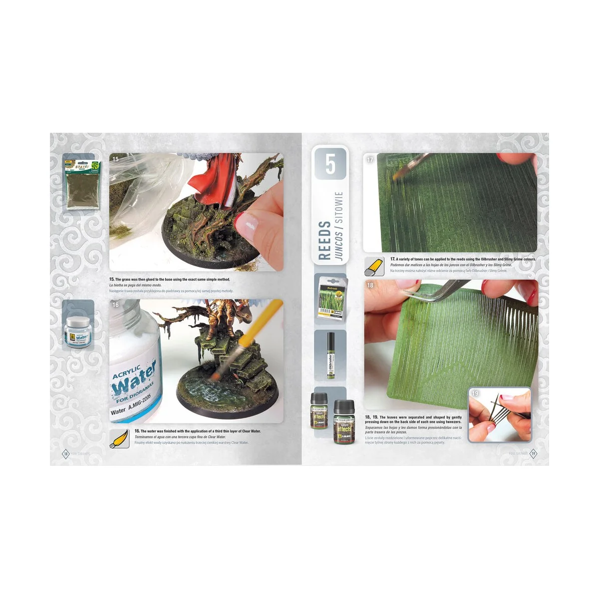 AMMO WARGAMING UNIVERSE Book 09 - Foul Swamps (English, Castellano,...