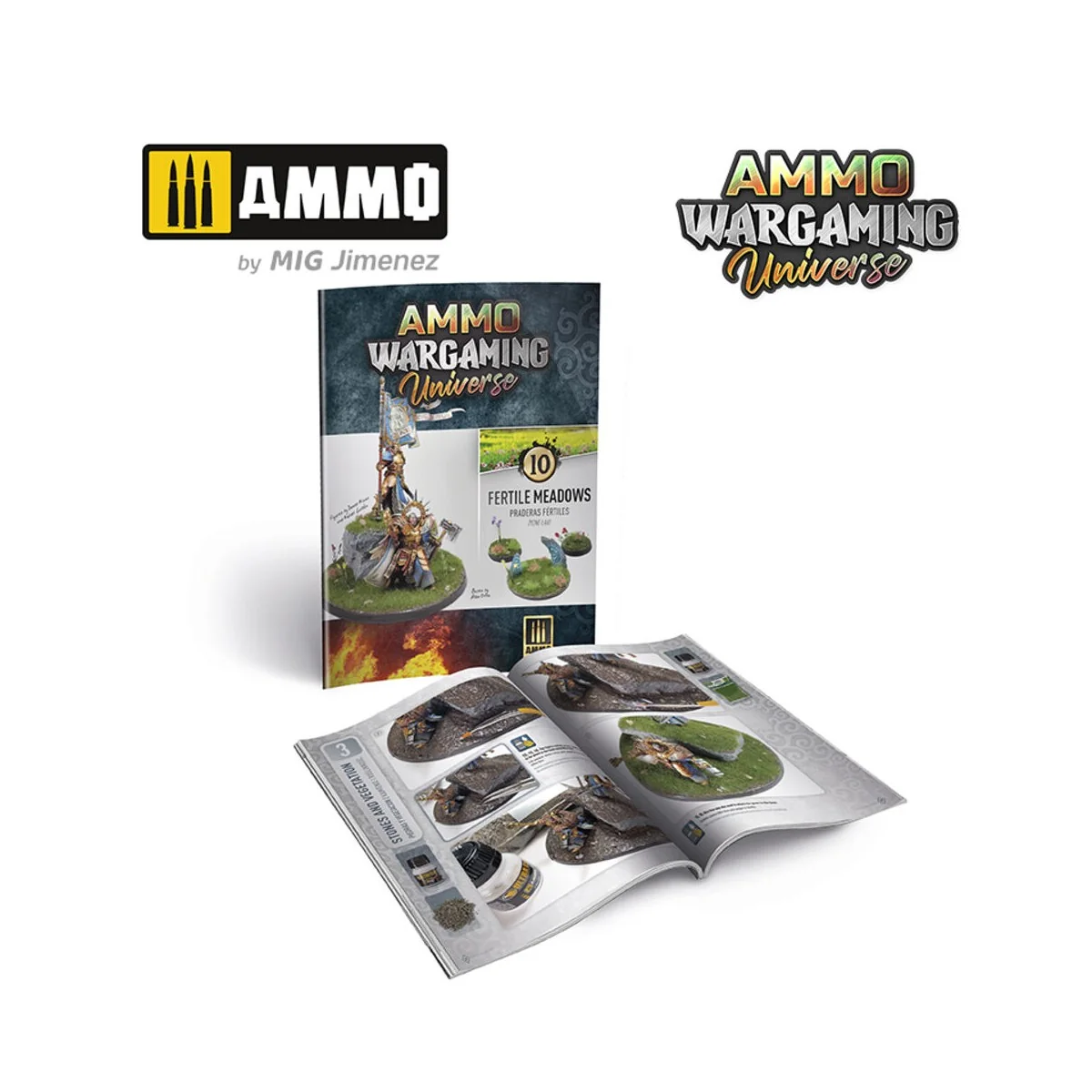 AMMO WARGAMING UNIVERSE Book 10 - Fertile Meadows (English, Castell...