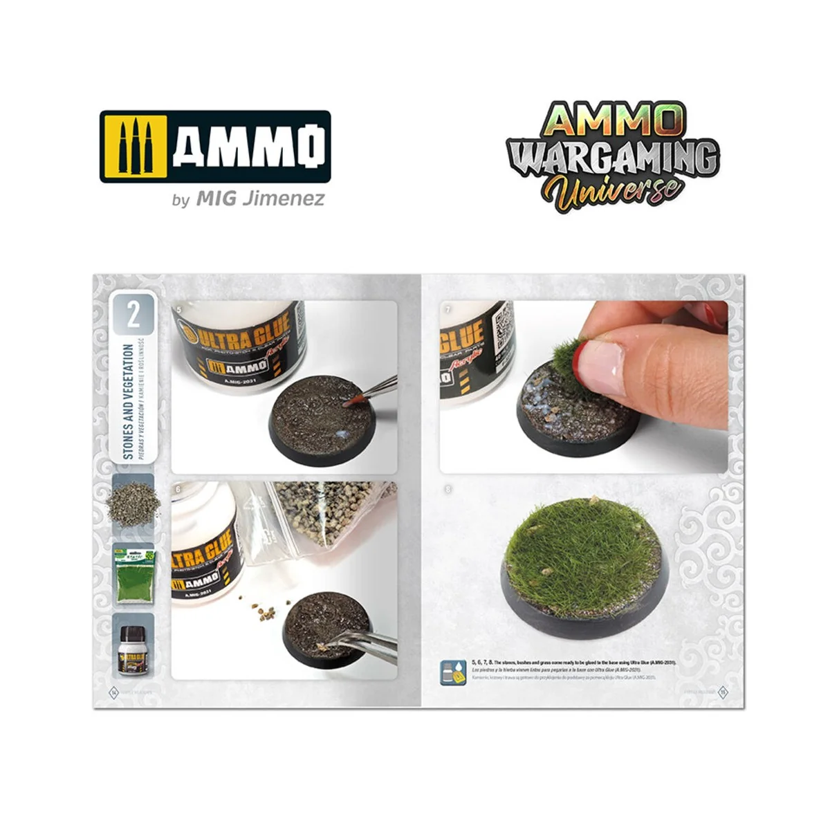 AMMO WARGAMING UNIVERSE Book 10 - Fertile Meadows (English, Castell...