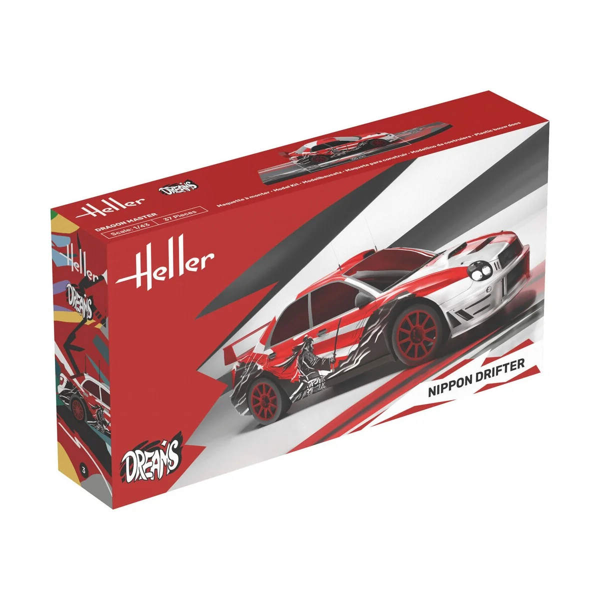 Dreams: Nippon Drifter, 1/43 - Heller 41003 Dreams: Nippon Drifter, 1/43 - Heller 41003