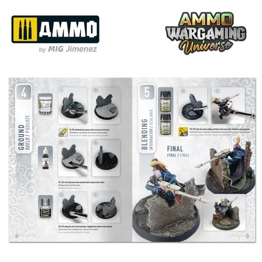 AMMO WARGAMING UNIVERSE Book 11 – Create your own Rocks (Multilingu...