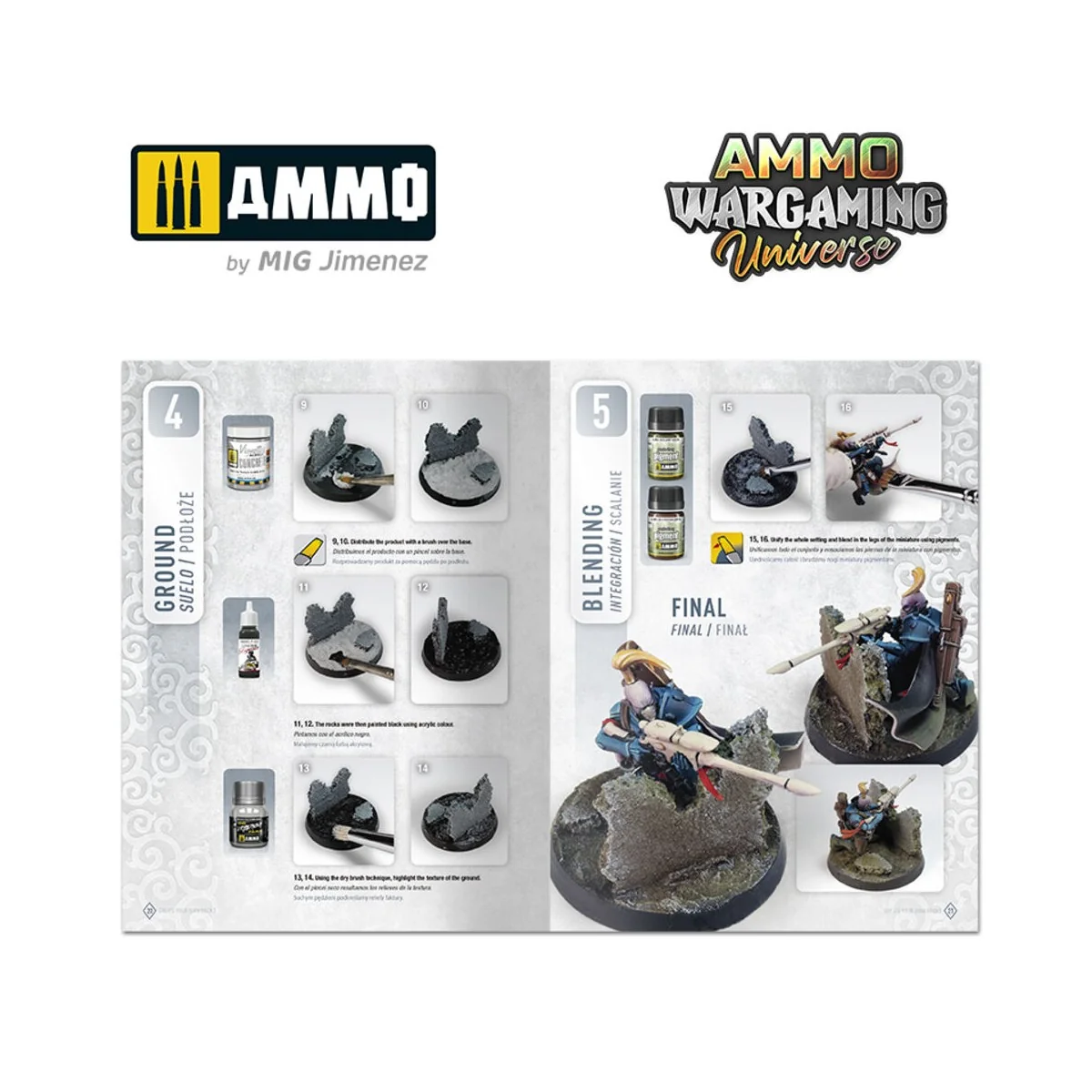 AMMO WARGAMING UNIVERSE Book 11 – Create your own Rocks (Multilingu...