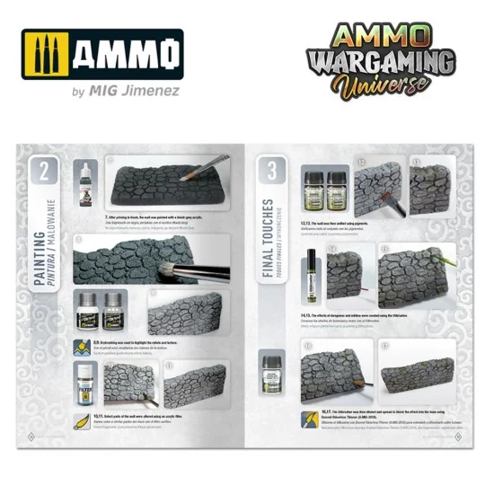 AMMO WARGAMING UNIVERSE Book 11 – Create your own Rocks (Multilingu...