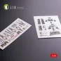 F-4 (B, N) Phantom II interior 3D decals for Academy kit, 1/48 - Ke...
