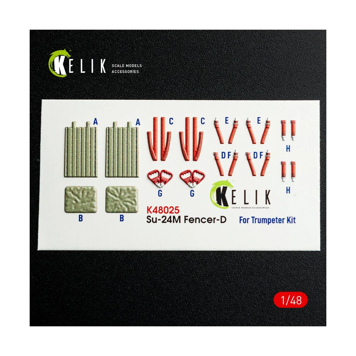 SU-24 interior 3D decals for Trumpeter kit, 1/48 - Kelik K48025