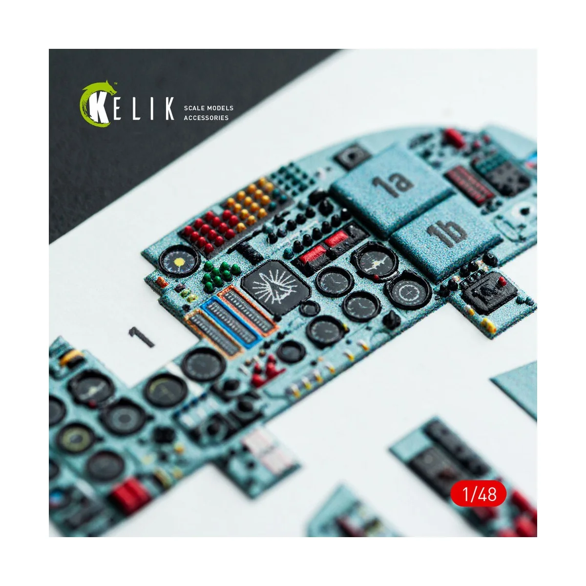 SU-24 interior 3D decals for Trumpeter kit, 1/48 - Kelik K48025