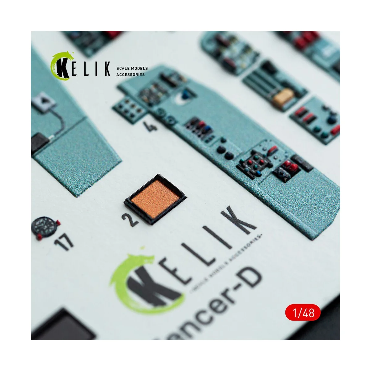 SU-24 interior 3D decals for Trumpeter kit, 1/48 - Kelik K48025