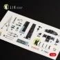 F-104J Starfighter interior 3D decals for Kinetic kit, 1/48 - Kelik...