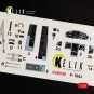 F-104J Starfighter interior 3D decals for Kinetic kit, 1/48 - Kelik...