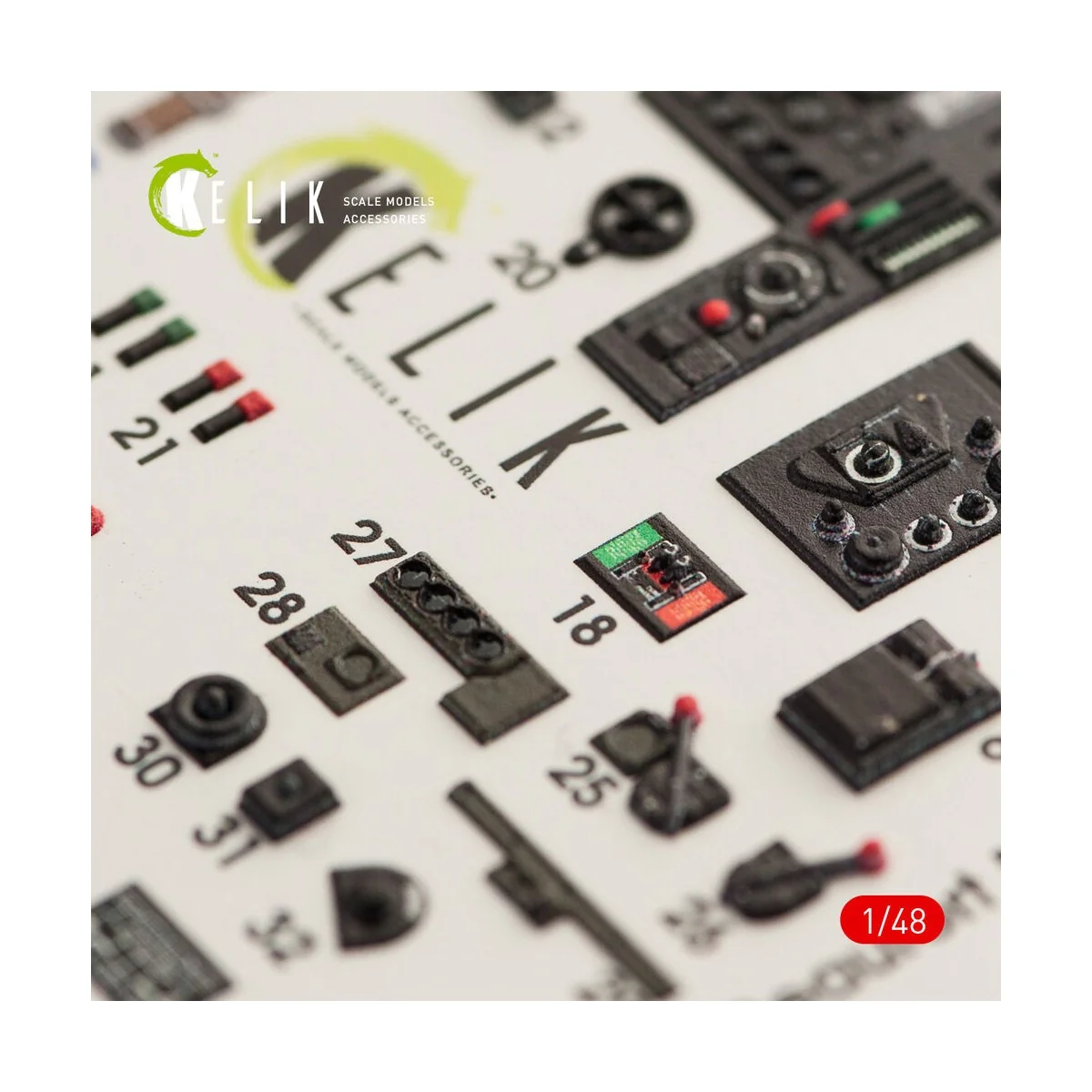 Bristol Beaufort Mk.1 type 1 interior 3D decals for ICM kit, 1/48 -...