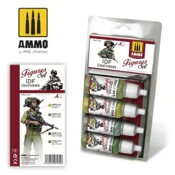 IDF Uniforms Figures Set - AMMO by MIG Jimenez A.MIG-7030