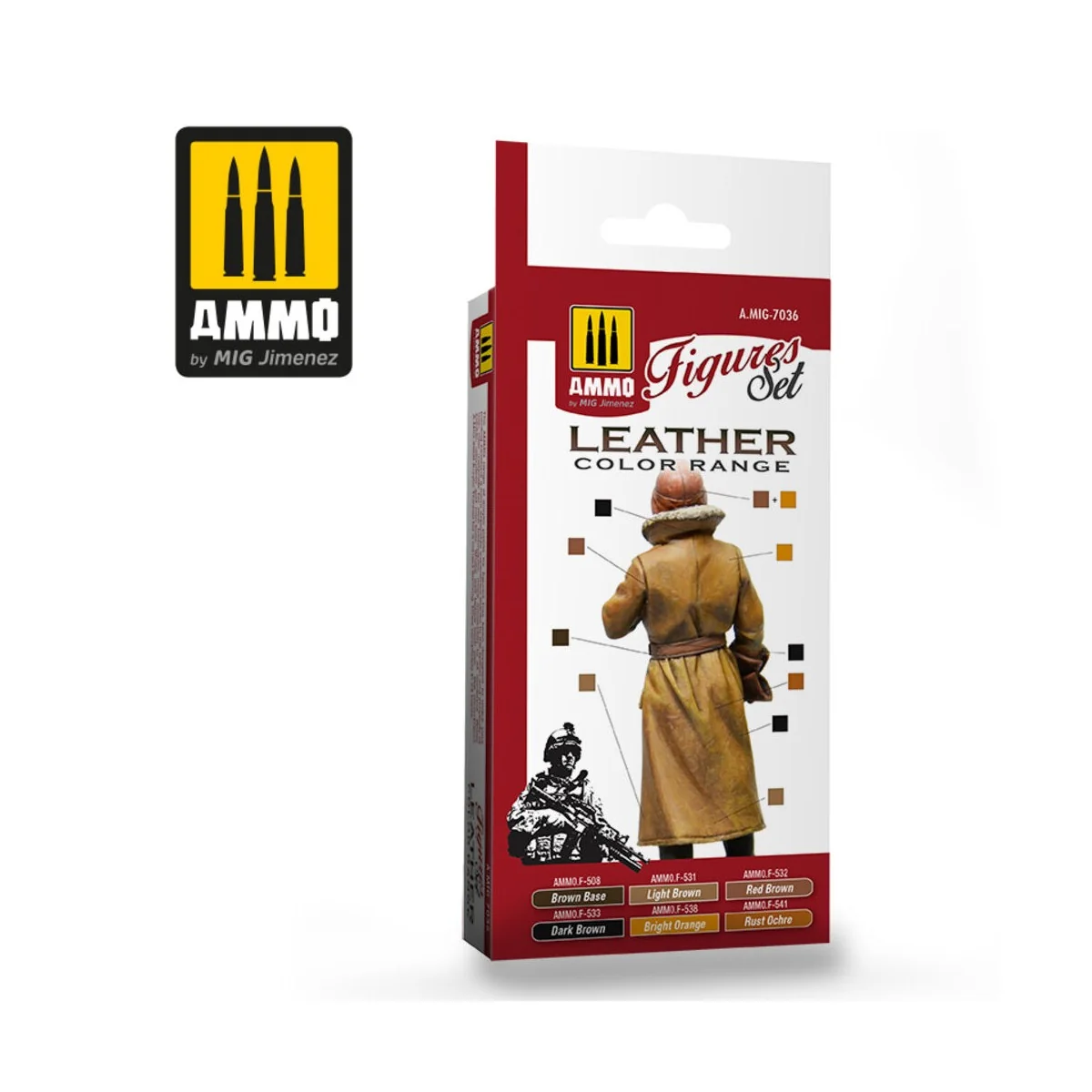 Leather Figures Set - AMMO by MIG Jimenez A.MIG-7036