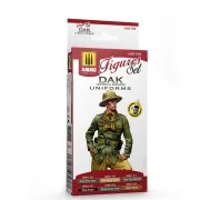DAK Uniforms (Africa Korps) Figures Set - AMMO by MIG Jimenez A.MIG...