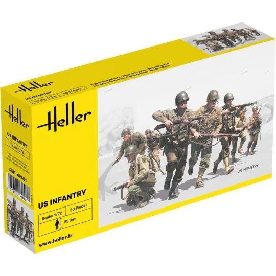US Infantry, 1/72 - Heller 49601