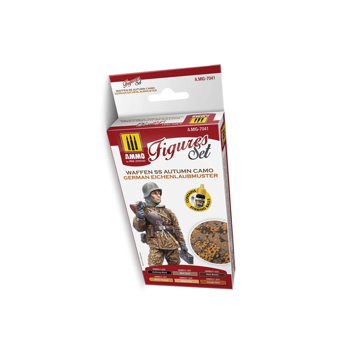 Waffen SS Autumn Camo. German Einchenlaubmuster Figures Set - AMMO ...