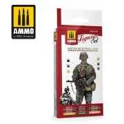 Waffen SS Spring Camo. German Einchenlaubmuster Figures Set - AMMO ...