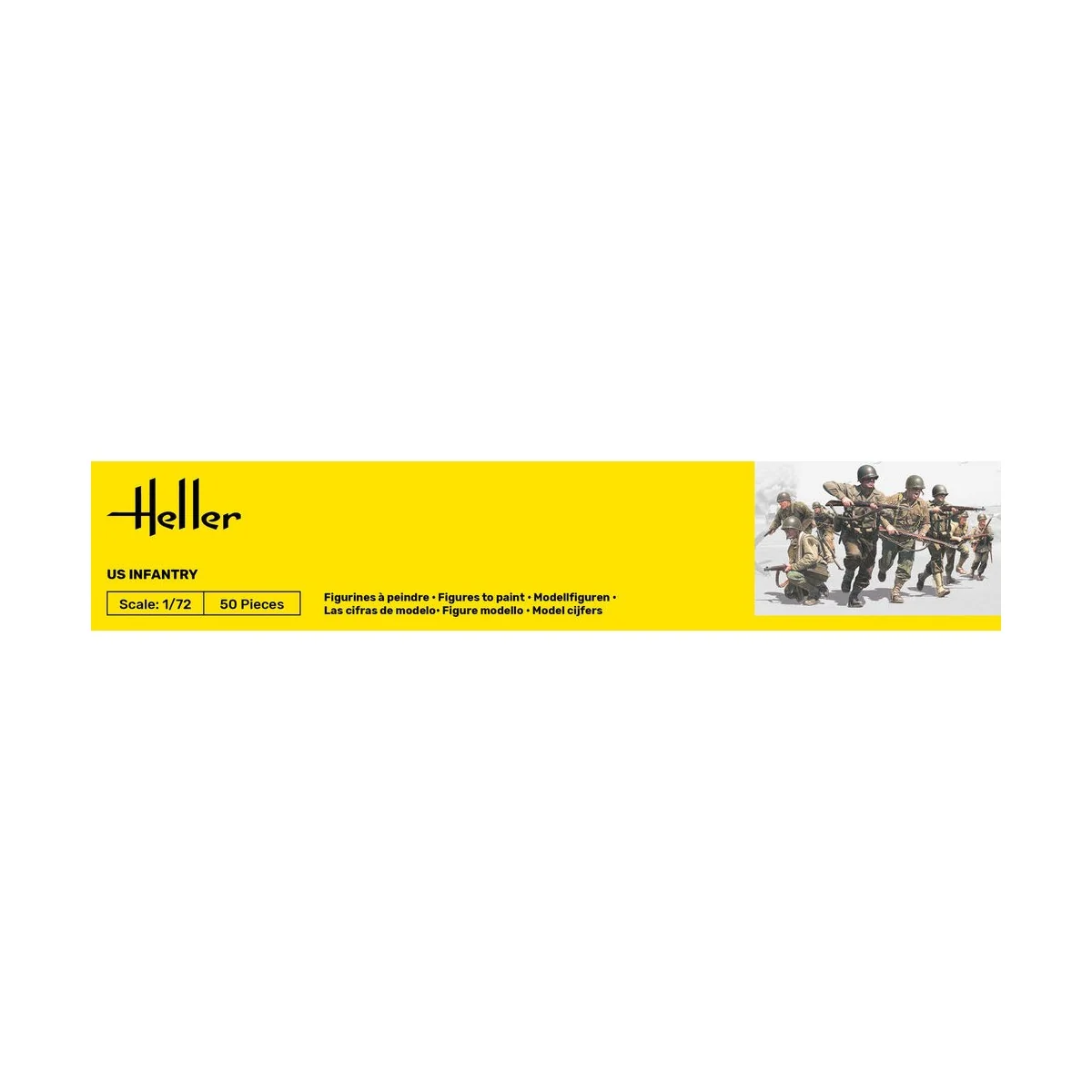 US Infantry, 1/72 - Heller 49601