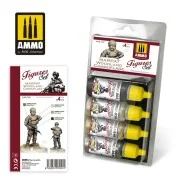 Marpat Woodland Camouflage Figures Set - AMMO by MIG Jimenez A.MIG-...