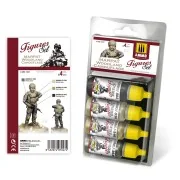 Marpat Woodland Camouflage Figures Set - AMMO by MIG Jimenez A.MIG-...