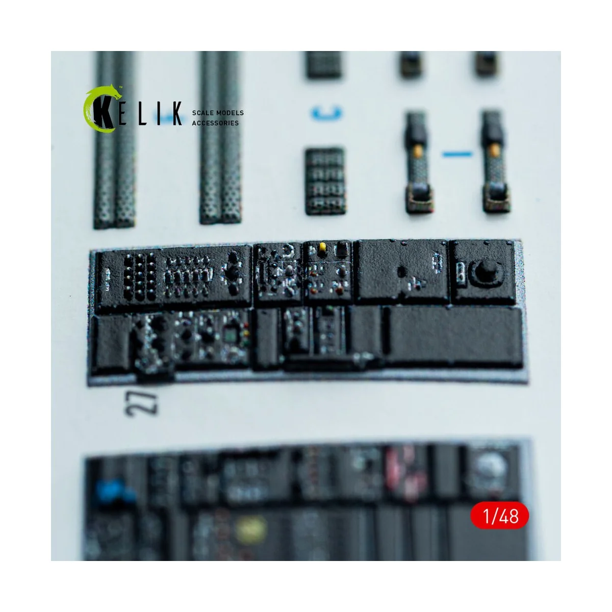 F-14A - interior 3D decals for GWH kit, 1/48 - Kelik K48161