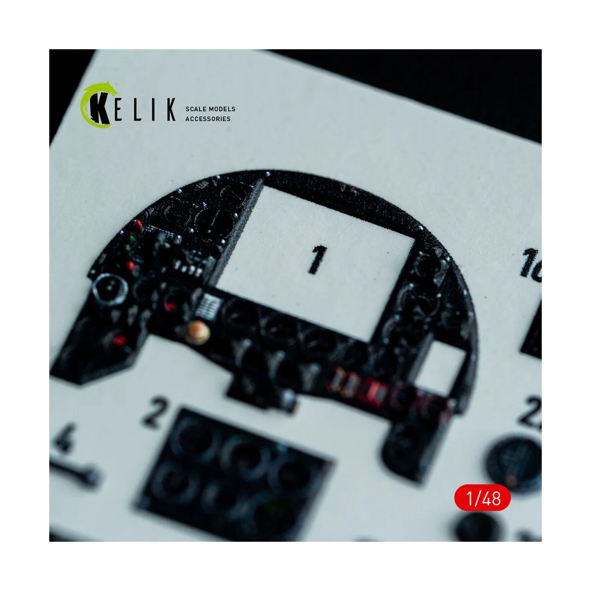 Hampden B.Mk.1 - interior 3D decals for ICM kit, 1/48 - Kelik K48162