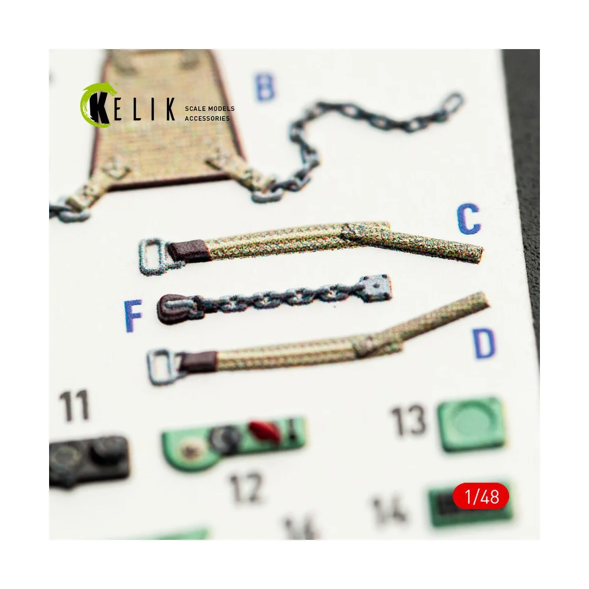 MC.200 - interior 3D decals for Italeri kit, 1/48 - Kelik K48163