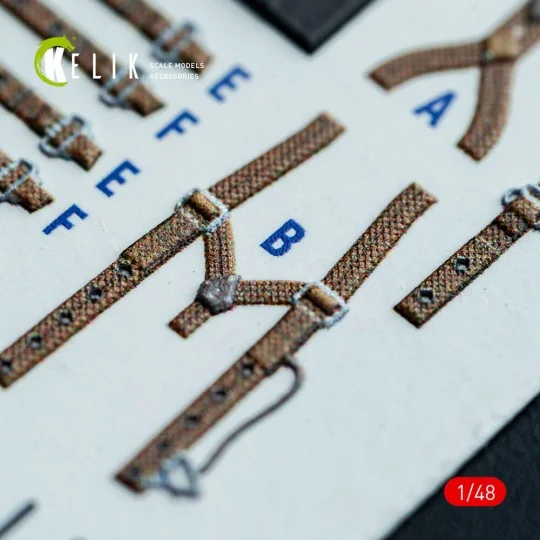 Hampden B.Mk.1 - interior 3D decals for ICM kit, 1/48 - Kelik K48162