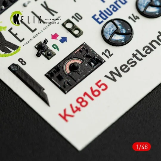 Westland Lysander Mk.III - interior 3D decals for Eduard kit, 1/48 ...
