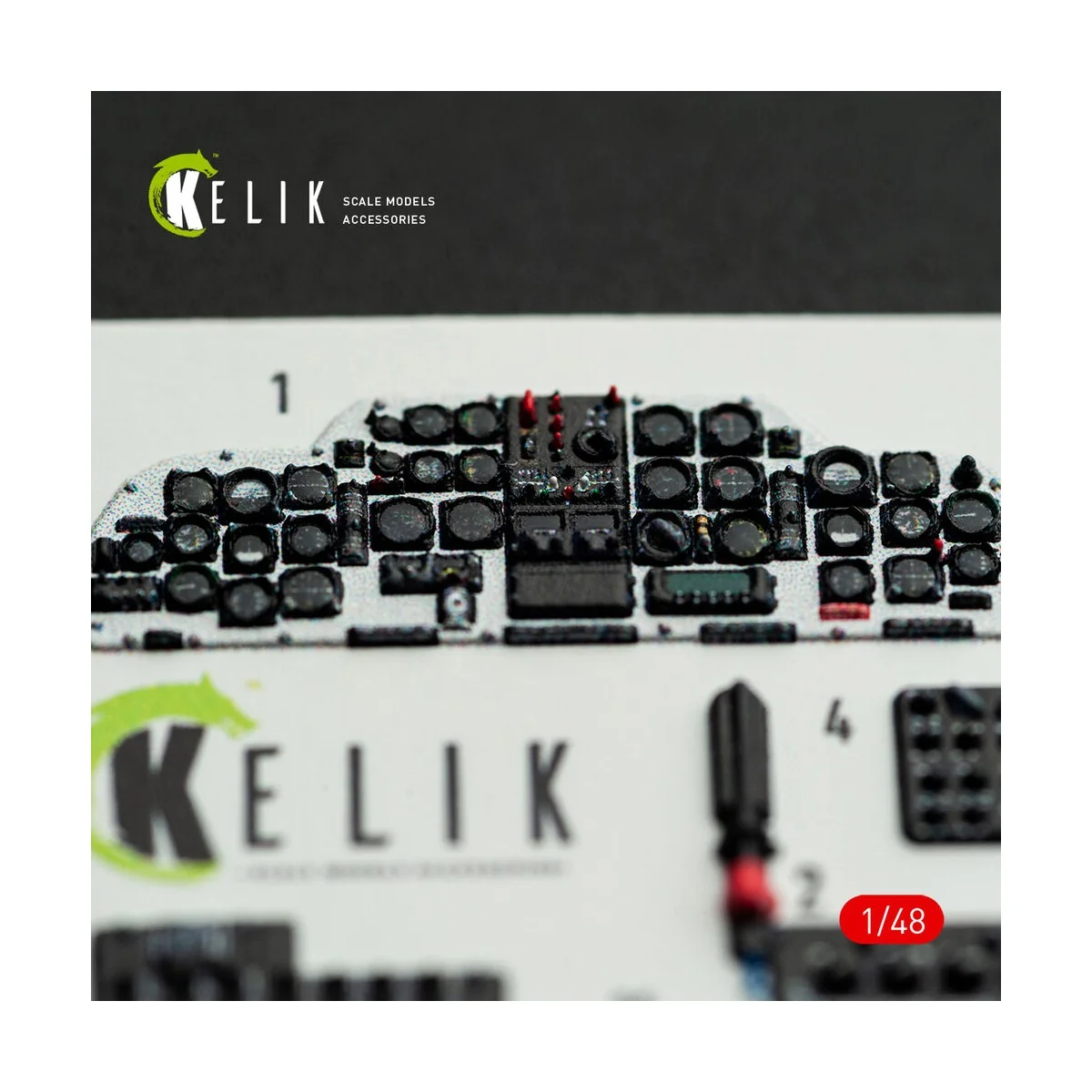 H-34A/UH-34D - interior 3D decals for Italeri kit, 1/48 - Kelik K48172