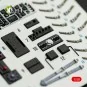 H-34A/UH-34D - interior 3D decals for Italeri kit, 1/48 - Kelik K48172