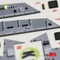 F-16I SUFA - interior 3D decals for GWH kit, 1/48 - Kelik K48169