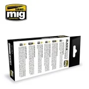 Black & White Technique - AMMO by MIG Jimenez A.MIG-7128 Black & White Technique - AMMO by MIG Jimenez A.MIG-7128