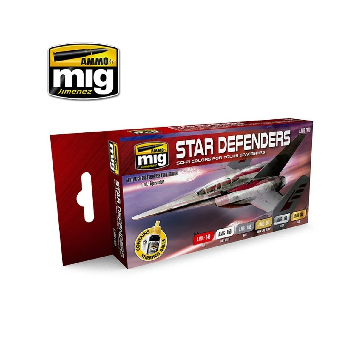 Star Defenders Sci-Fi Colors - AMMO by MIG Jimenez A.MIG-7130