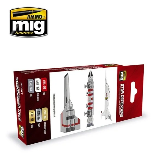 Star Defenders Sci-Fi Colors - AMMO by MIG Jimenez A.MIG-7130