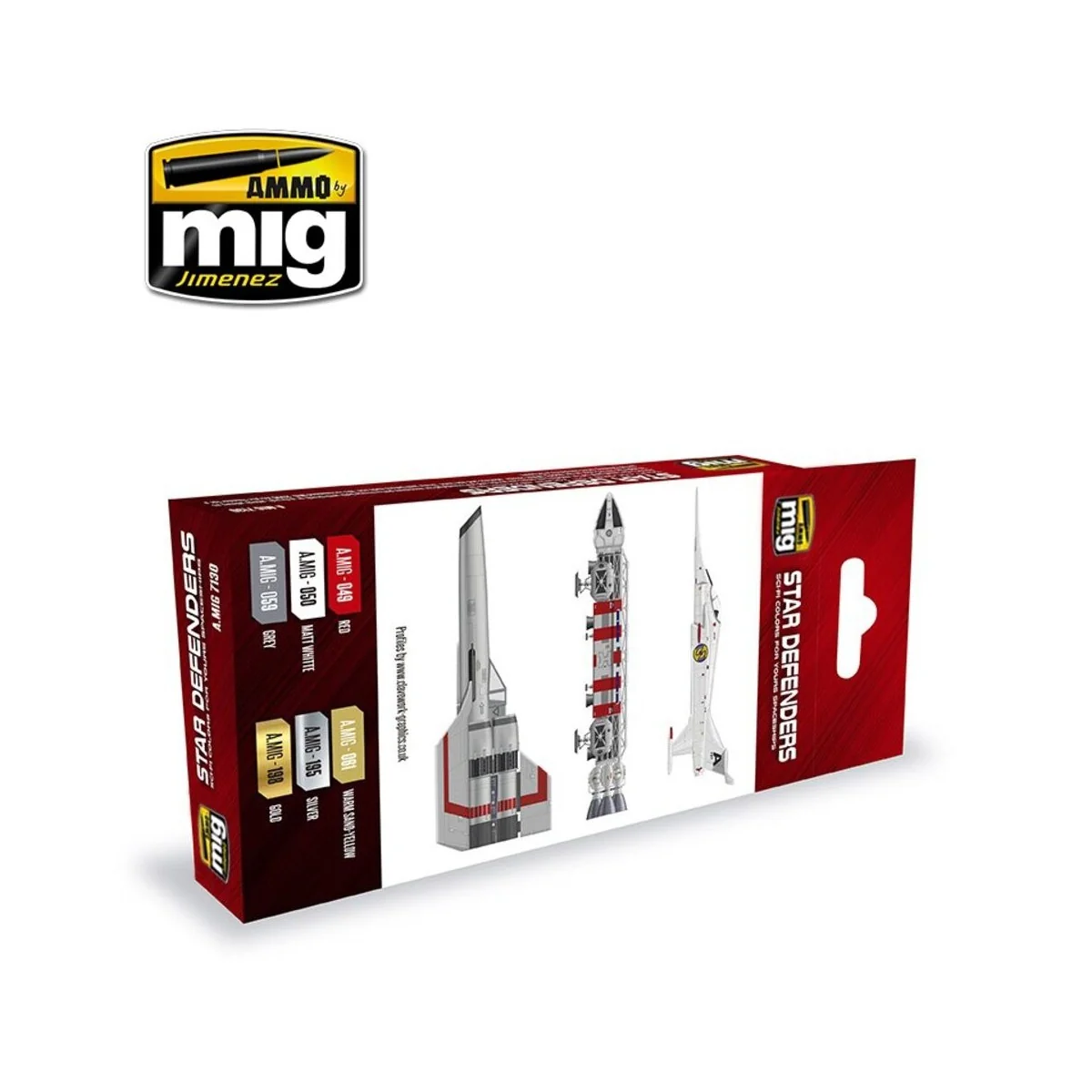 Star Defenders Sci-Fi Colors - AMMO by MIG Jimenez A.MIG-7130