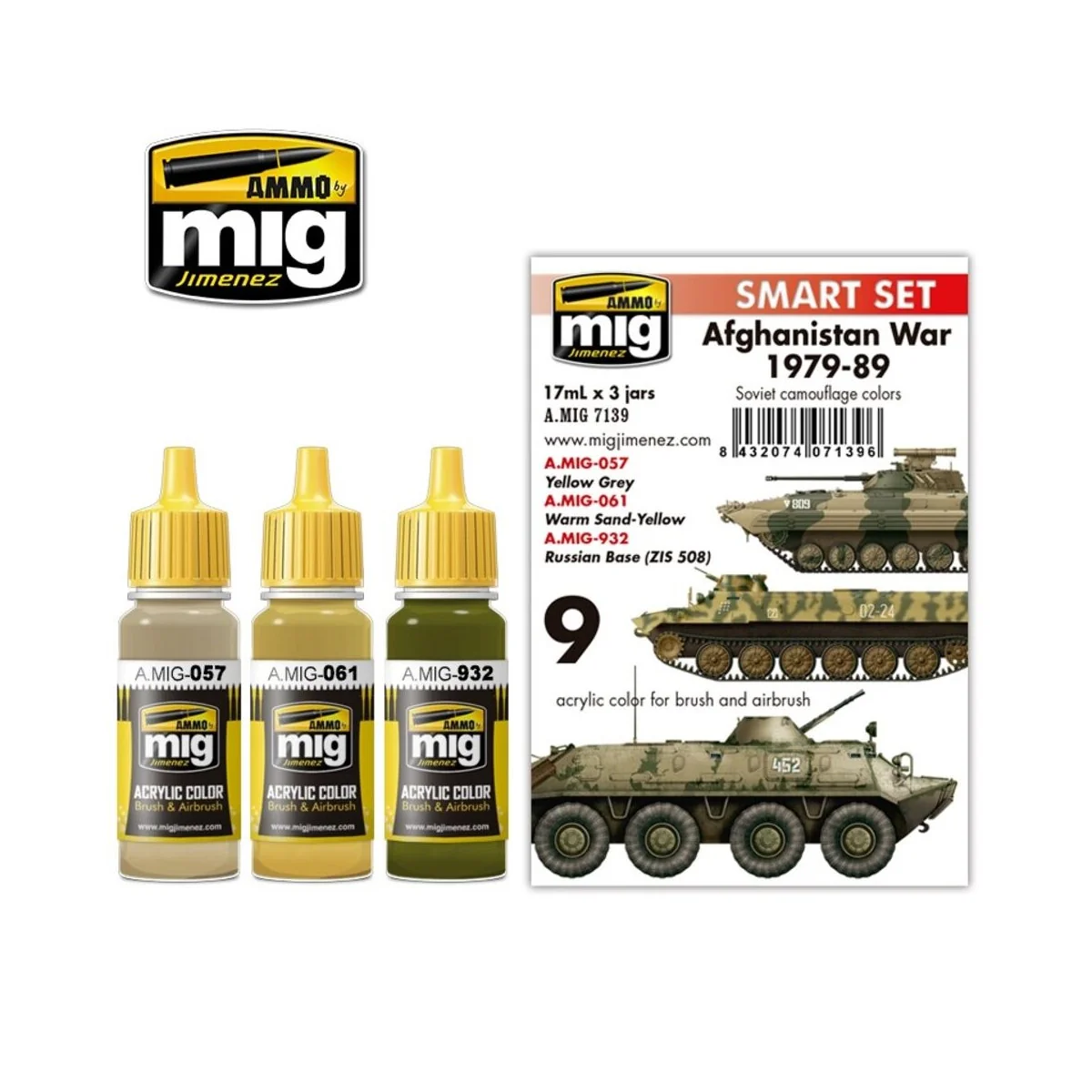 Afghanistan War 1979-89 Soviet Camouflage Colors - AMMO by MIG Jime...