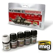 Modern Russian Vehicles Weathering Set - AMMO by MIG Jimenez A.MIG-...