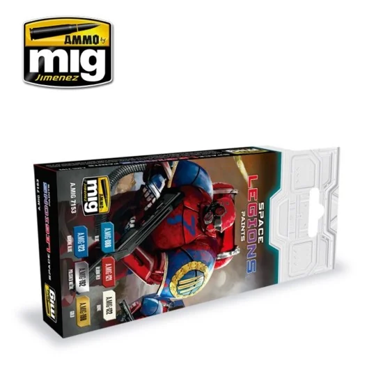 Space Legions Paints - AMMO by MIG Jimenez A.MIG-7153