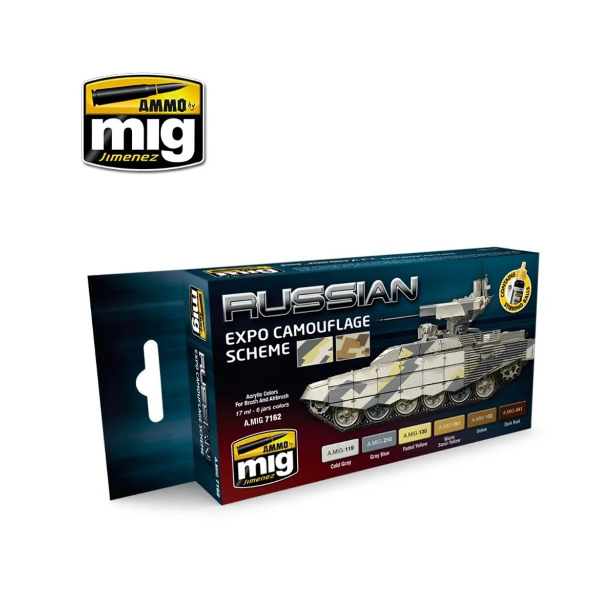 Russian Expo Camouflage Scheme - AMMO by MIG Jimenez A.MIG-7162