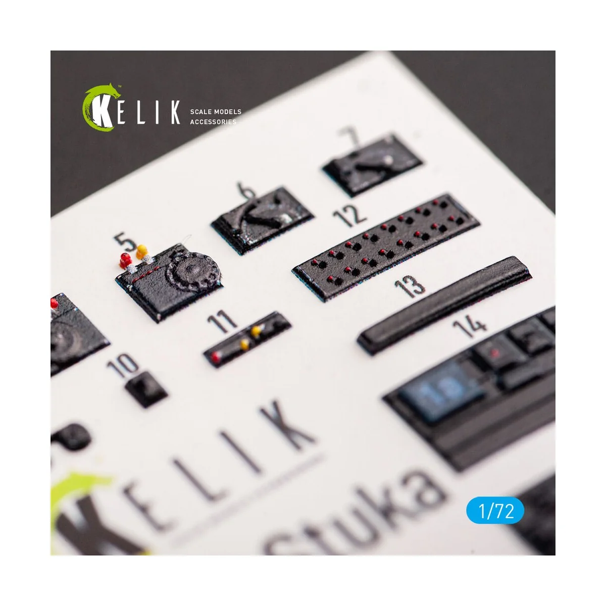 Junkers Ju 87D-3 Stuka - Interior 3D Decal for Special Hobby kit, 1...