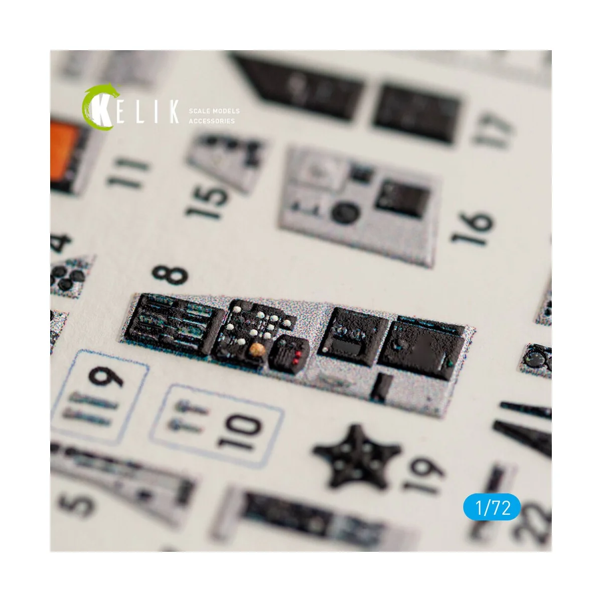 Blackburn Buccaneer S.2C interior 3D decals for Airfix kit, 1/72 - ...