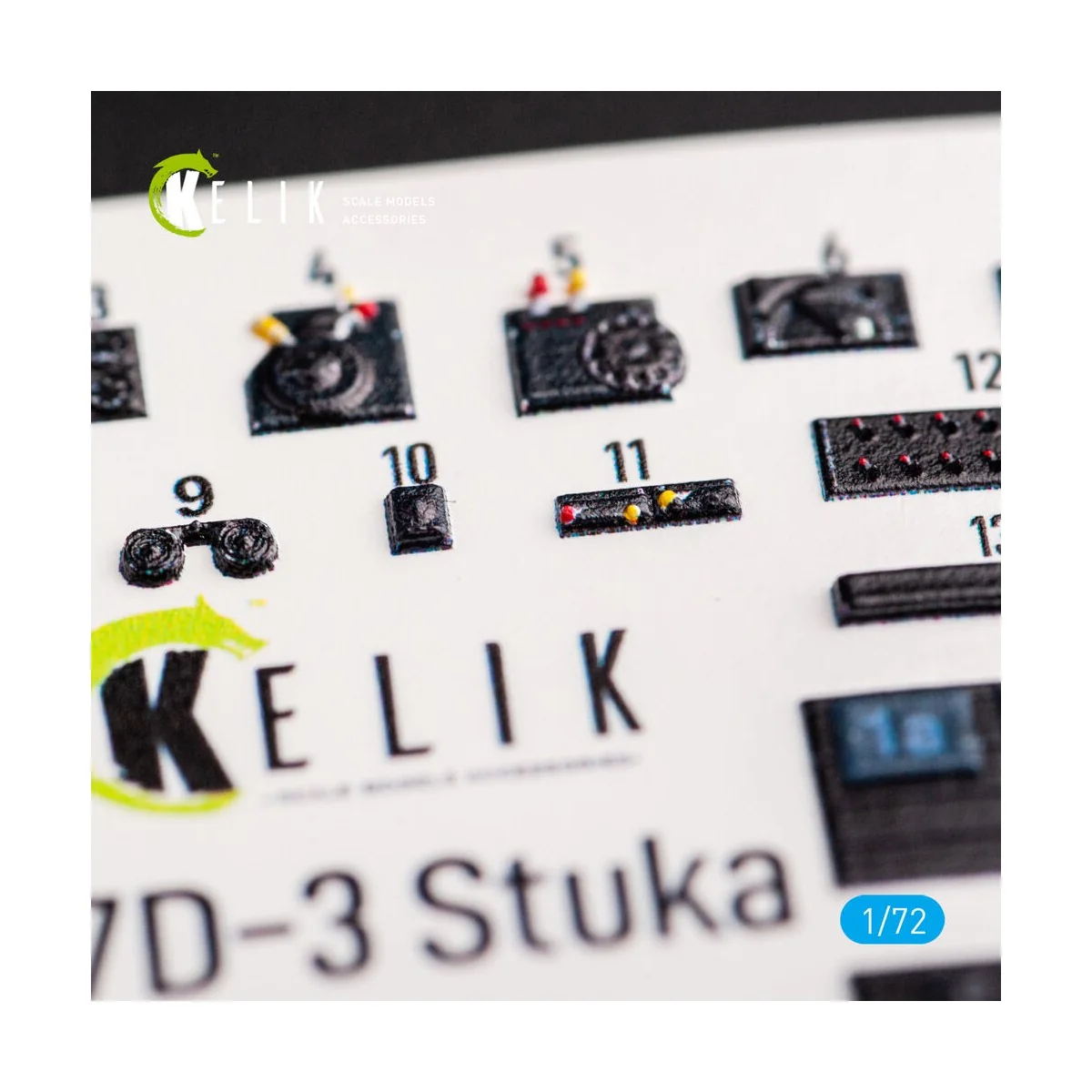 Junkers Ju 87D-3 Stuka - Interior 3D Decal for Special Hobby kit, 1...